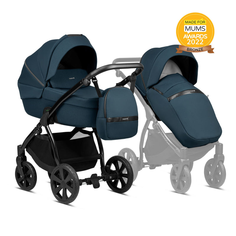 Noordi Luno All-Trails 2-in-1 Pram - Ocean Blue