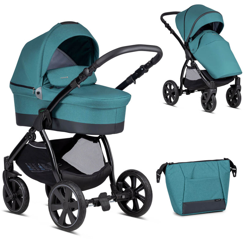 Noordi Sole Go 2-in-1 Pram - Teal