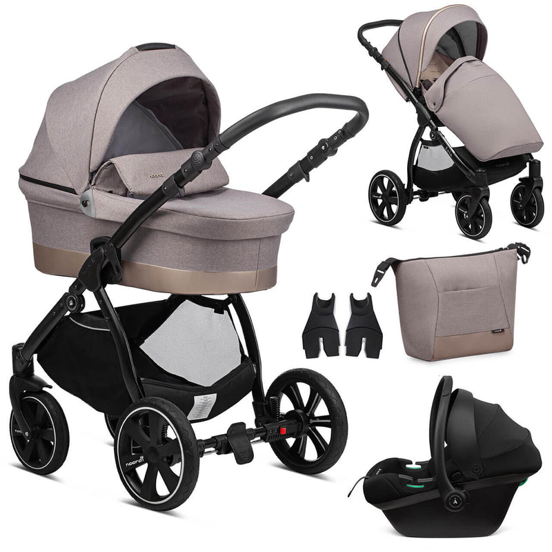 Noordi Sole Go 3-in-1 Travel System - Beige