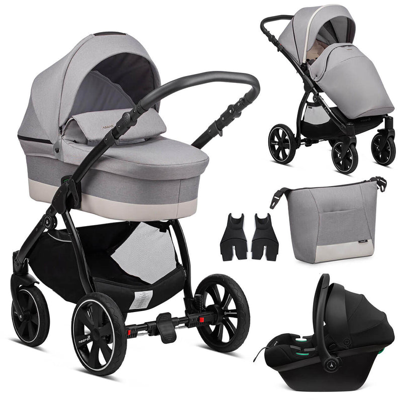 Noordi Sole Go 3-in-1 Travel System - Warm Grey