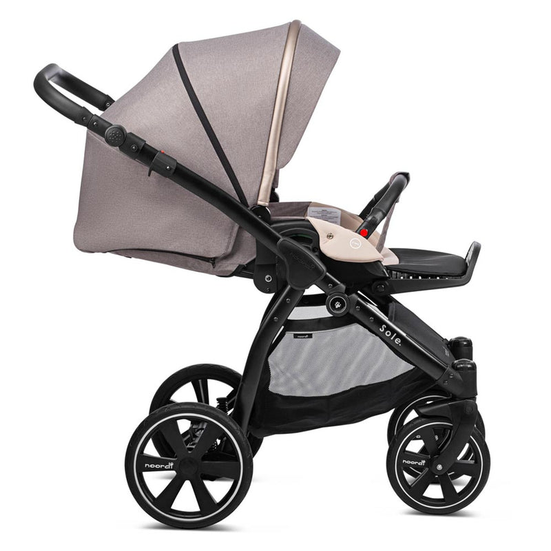 Noordi Sole Go 2-in-1 Pram - Beige