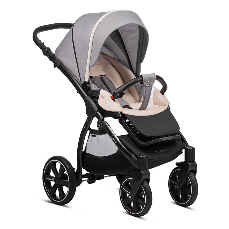 Noordi Sole Go 3-in-1 Travel System - Warm Grey