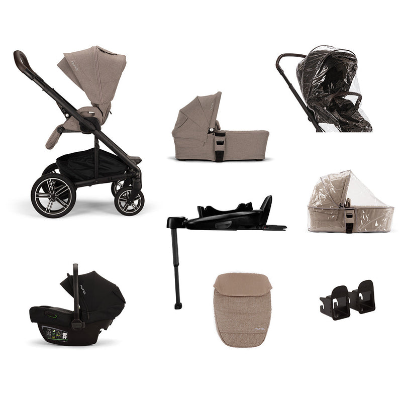 Nuna MIXX NEXT + PIPA NEXT Travel System - Cedar