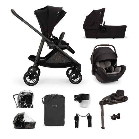 Nuna SWIV + ARRA Flex Bundle - Caviar
