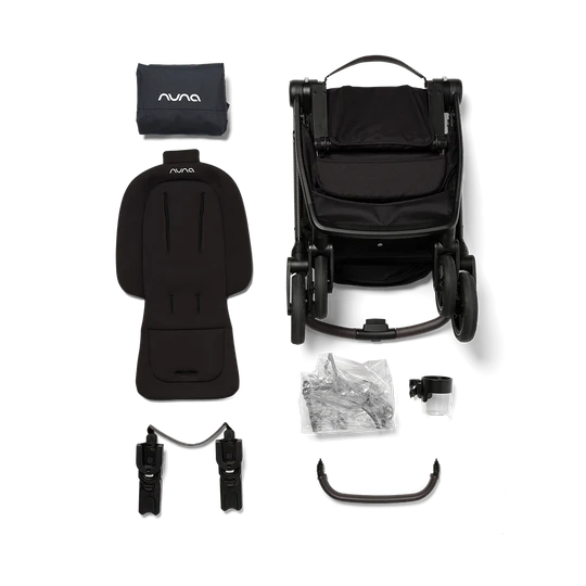 Nuna SWIV + ARRA Flex Bundle - Caviar