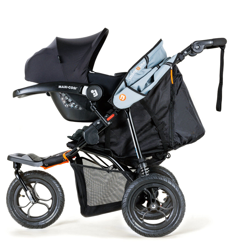 Out n About - Nipper Single V5 pushchair - Brambleberry Red - Free Footmuff