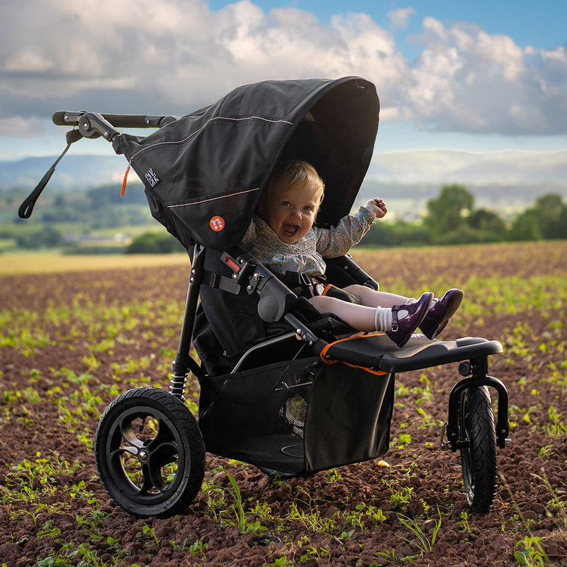 Out n About - Nipper Single V5 pushchair - Brambleberry Red - Free Footmuff