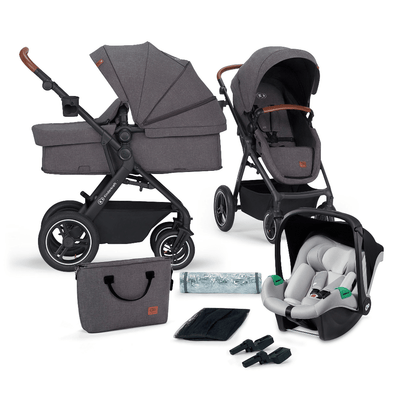 Kinderkraft Travel System 3in1 B-TOUR PRO Dark Grey