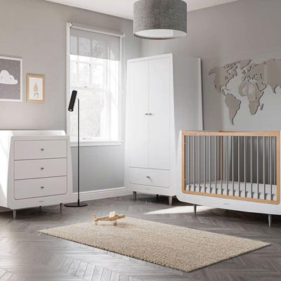 SnuzKot Skandi 3 Piece Nursery Furniture Set - Grey