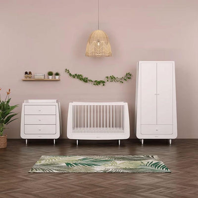 SnuzKot Skandi 3 Piece Nursery Furniture Set - White