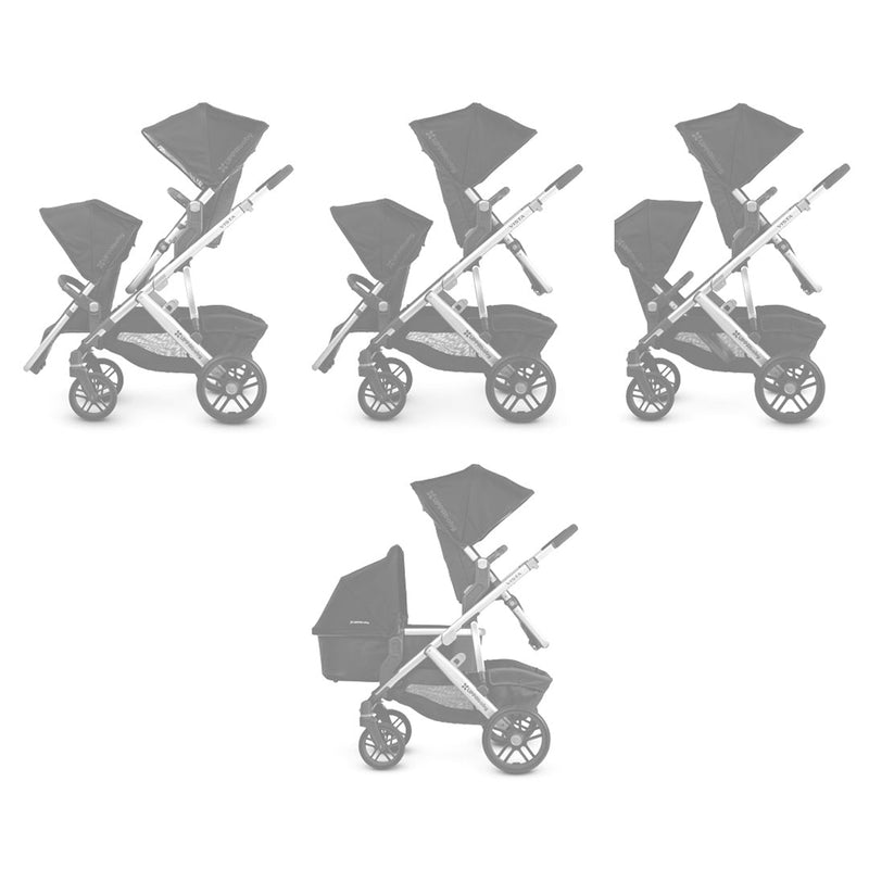 UPPAbaby VISTA Pushchair + Carrycot V2 - Duo - Jake