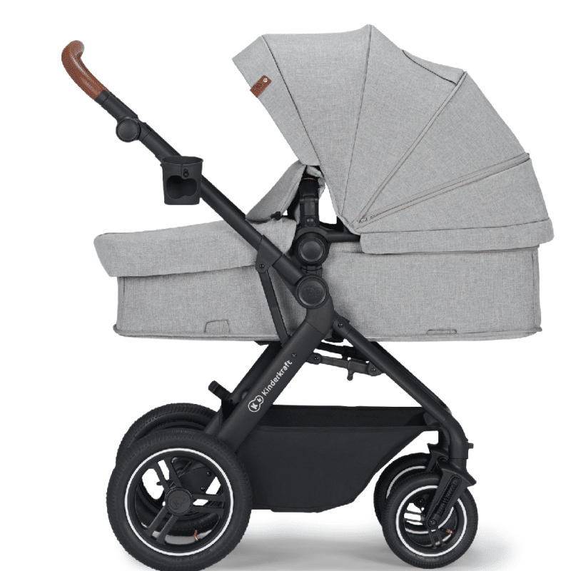 Kinderkraft Travel System 3in1 B-TOUR PRO Light Grey