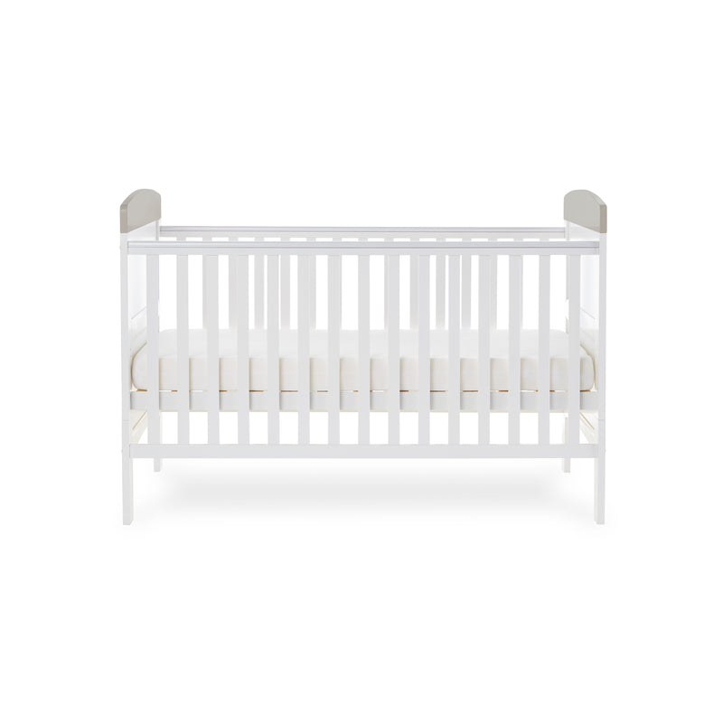 Obaby Grace Inspire Cot Bed – Me & Mini Me Elephant Grey