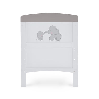 Obaby Grace Inspire Cot Bed – Me & Mini Me Elephant Grey