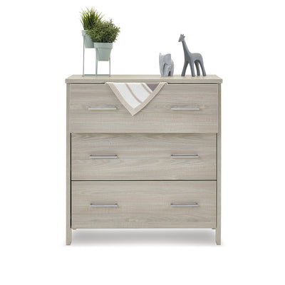 Obaby Nika Mini 3 Piece Room Set & Underdrawer - GREY WASH