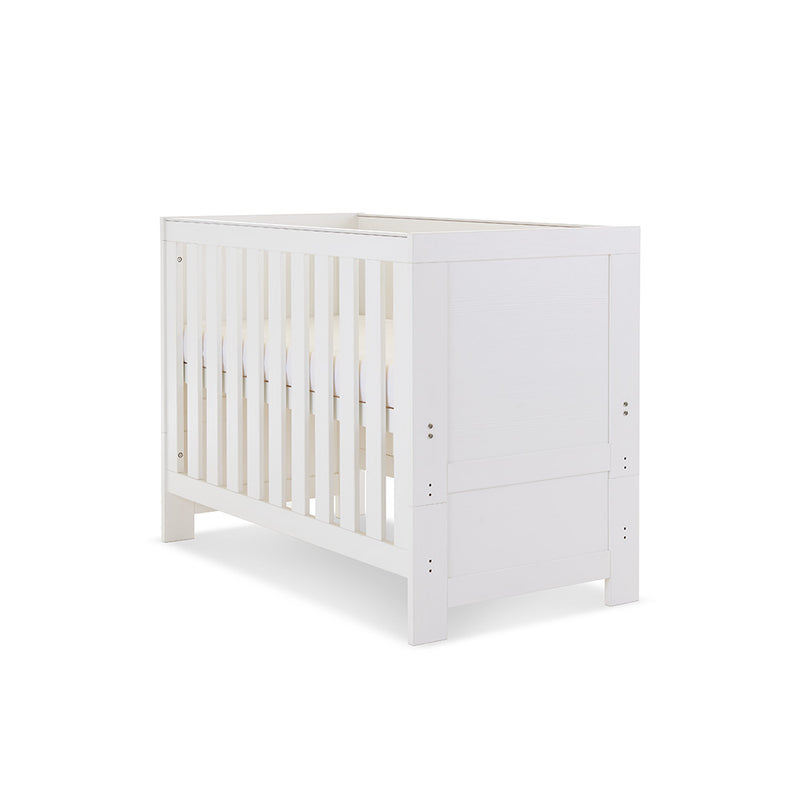 Obaby Nika Mini 3 Piece Room Set & Underdrawer - White Wash