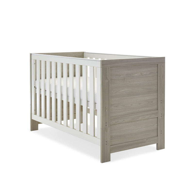 Obaby Nika 3 Piece Room Set & Underdrawer - GREY WASH & WHITE