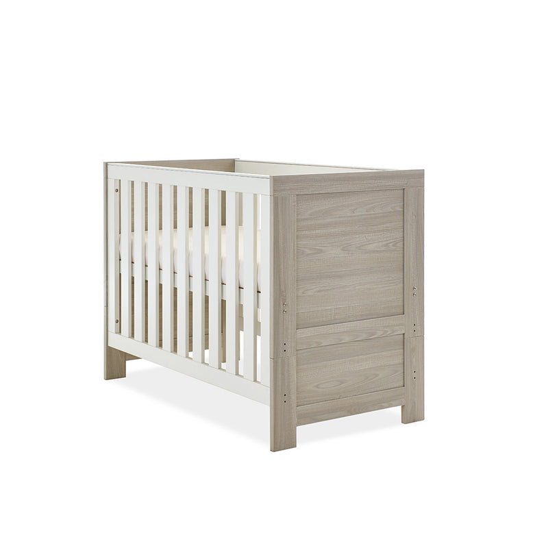 Obaby Nika Mini 2 Piece Room Set & Underdrawer - GREY WASH & WHITE