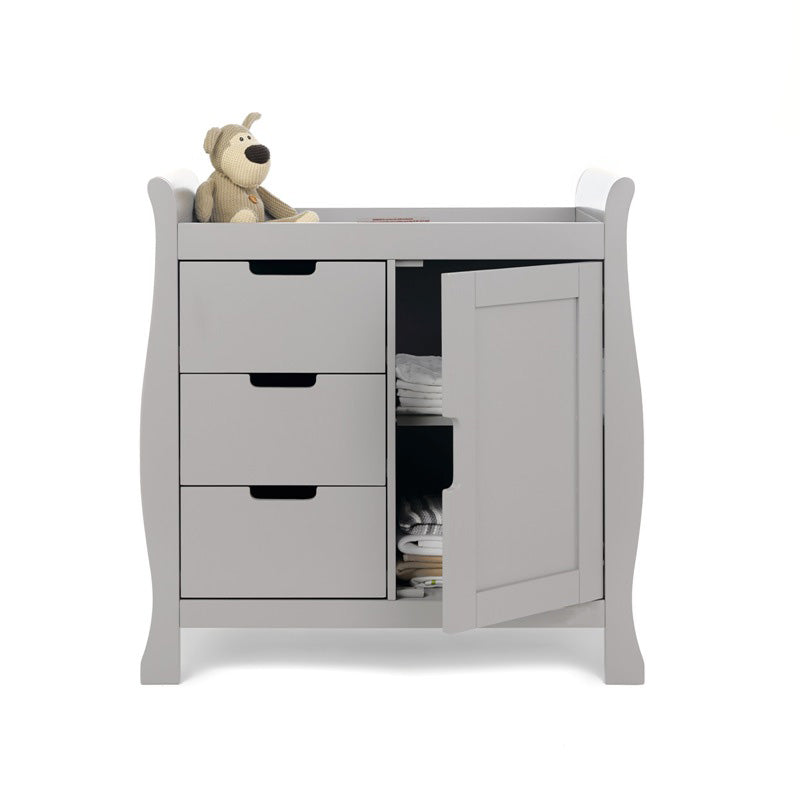 Obaby Stamford Closed Changing Unit - WARM GREY