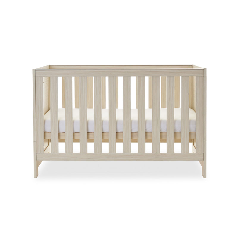 Obaby Nika Cot Bed - OATMEAL