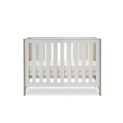 Obaby Nika Mini 3 Piece Room Set & Underdrawer - GREY WASH & WHITE