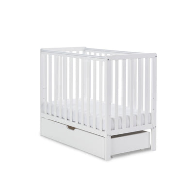 OBaby Bantam Space Saver Cot - White