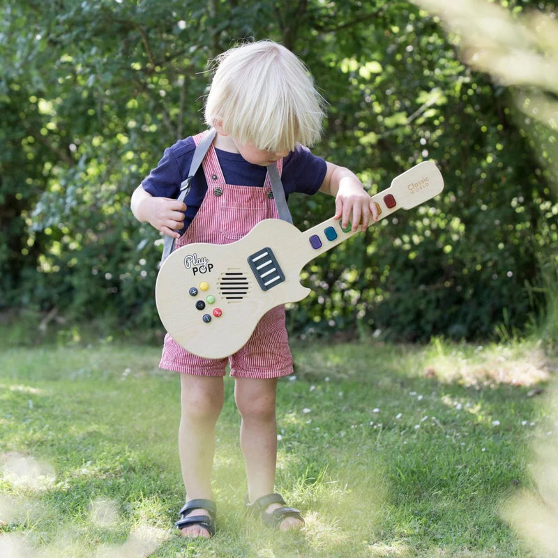 Classic World - Wooden Electric Guitar