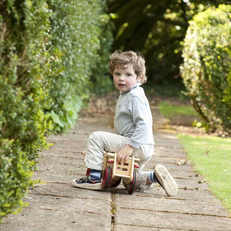 Moover - Wooden Ride On Dump Truck Natural