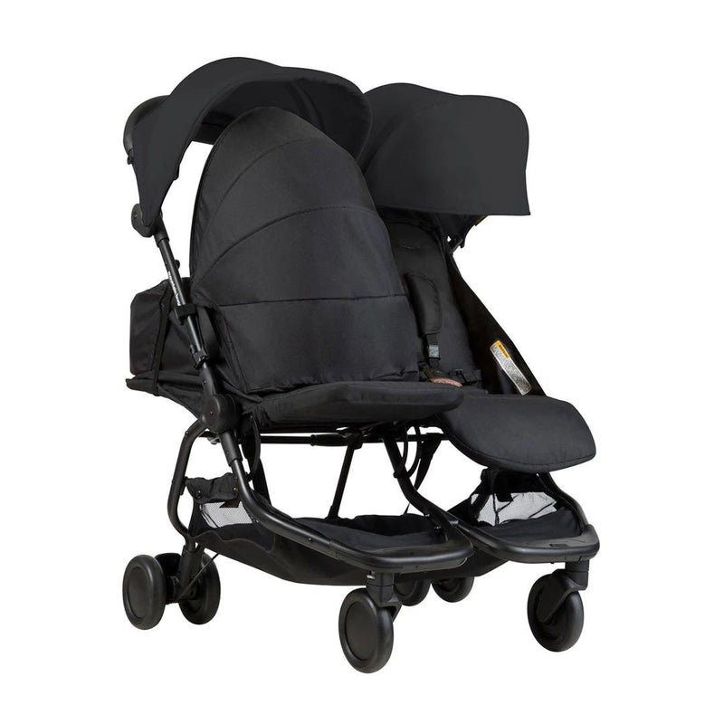 Mountain Buggy Nano Duo Pushchair - Black