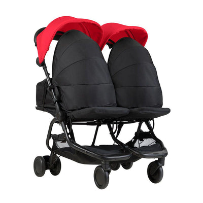 Mountain Buggy Nano Duo Pushchair - Ruby