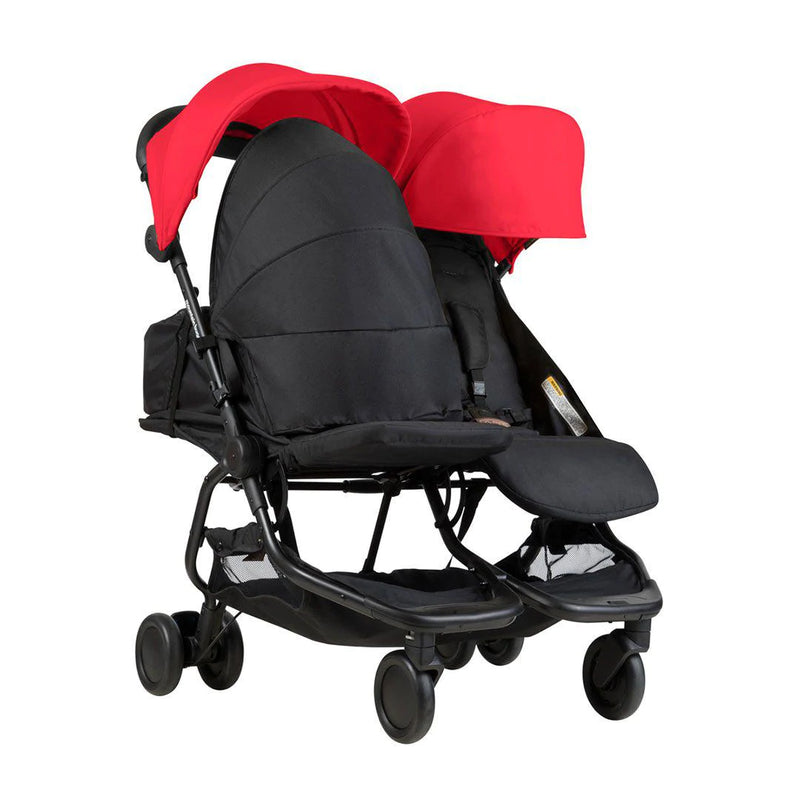 Mountain Buggy Nano Duo Pushchair - Ruby