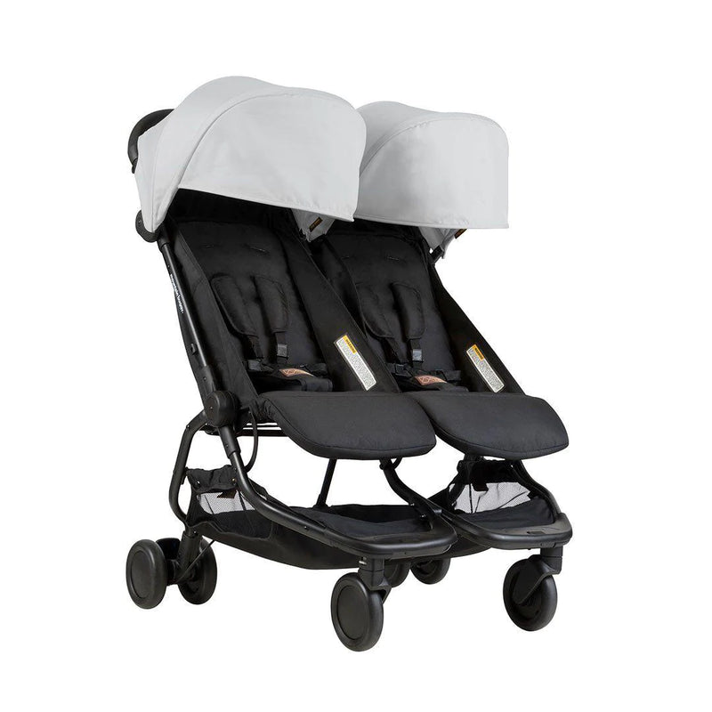 Mountain Buggy Nano Duo Pushchair - Silver