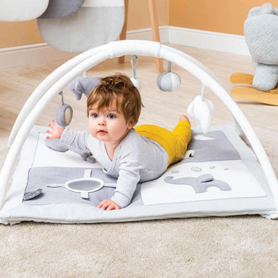 Nattou Tembo - Grey Elephant Playmat With Gym