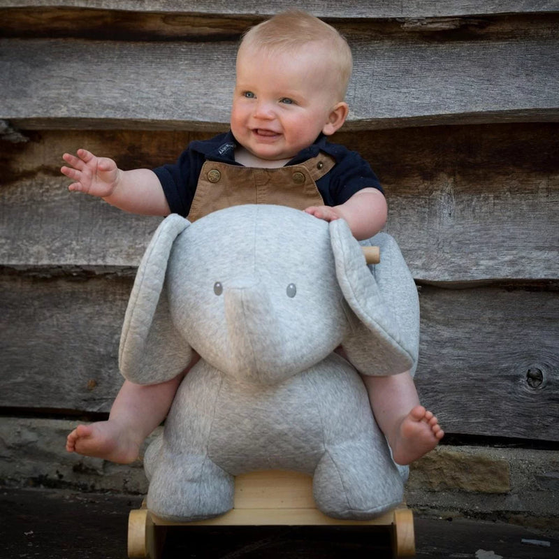 Nattou Tembo - Cotton Elephant Rocker