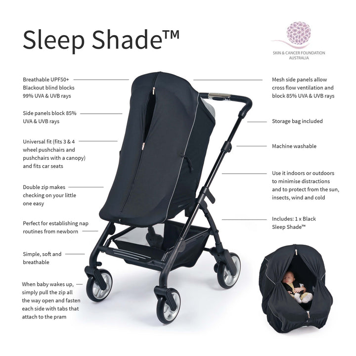 Outlook Sleep Shade Black