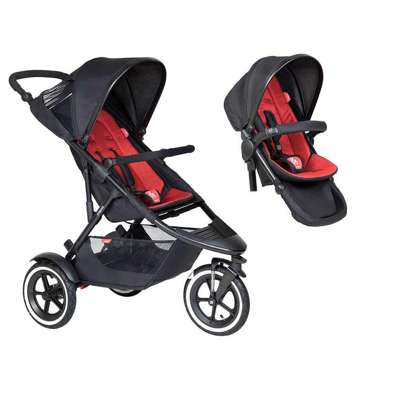 Phil & Teds Sport Pushchair + Double Kit