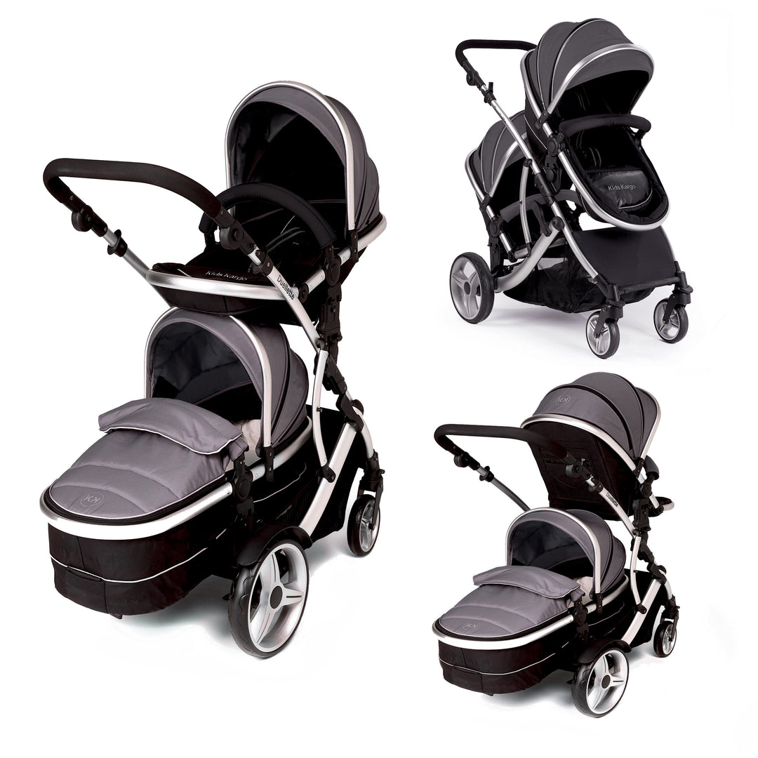 Kids Kargo Duellette Baby Tot Tandem Double Stroller My Baby Stroller