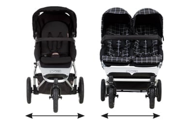 Mountain buggy duet v3 silver best sale