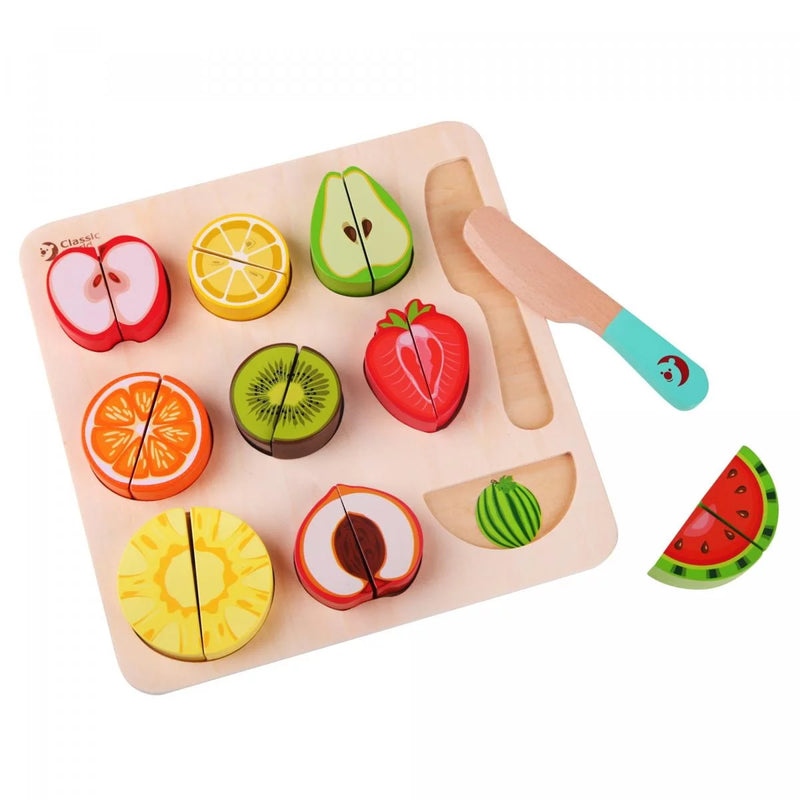 Classic World - Cutting Fruits Puzzle