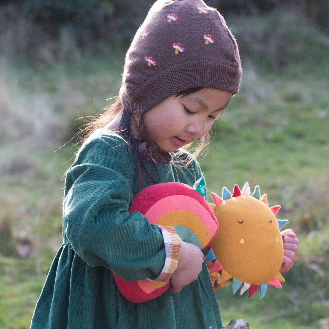 Little Green Radicals Over the Rainbow Organic Soft Toy