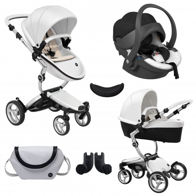 mima xari 9 piece Travel System Snow White My Baby Stroller